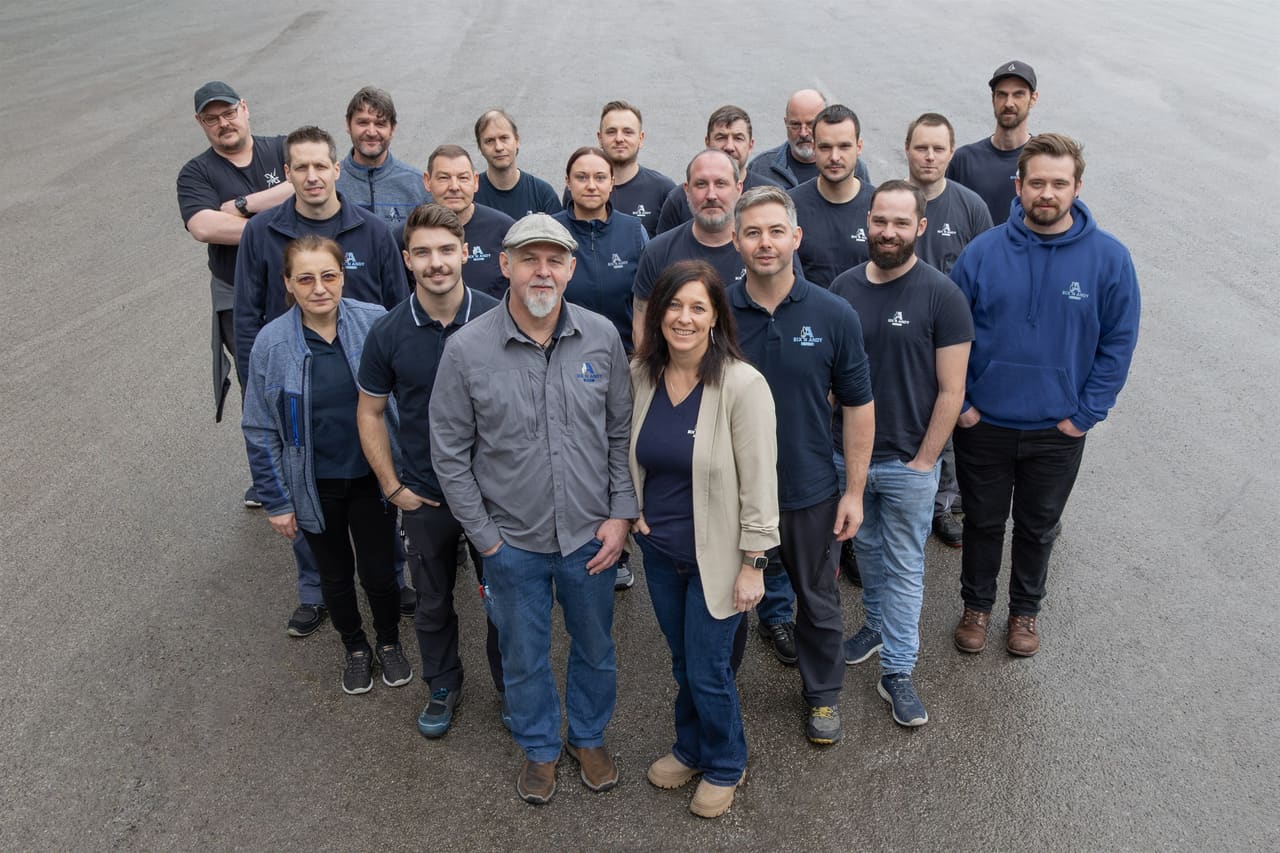 Das Team von Bix'n Andy